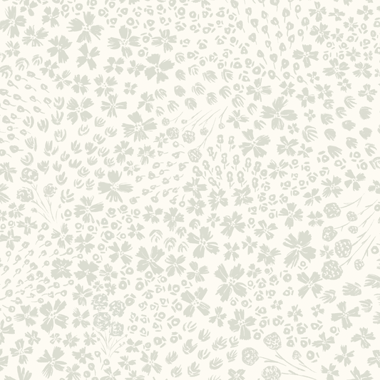 Flower Beds Wallpaper - Neutral