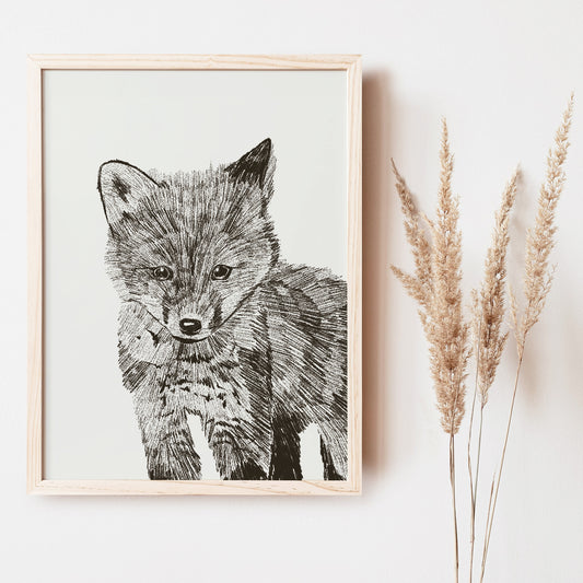 Fox Art Print