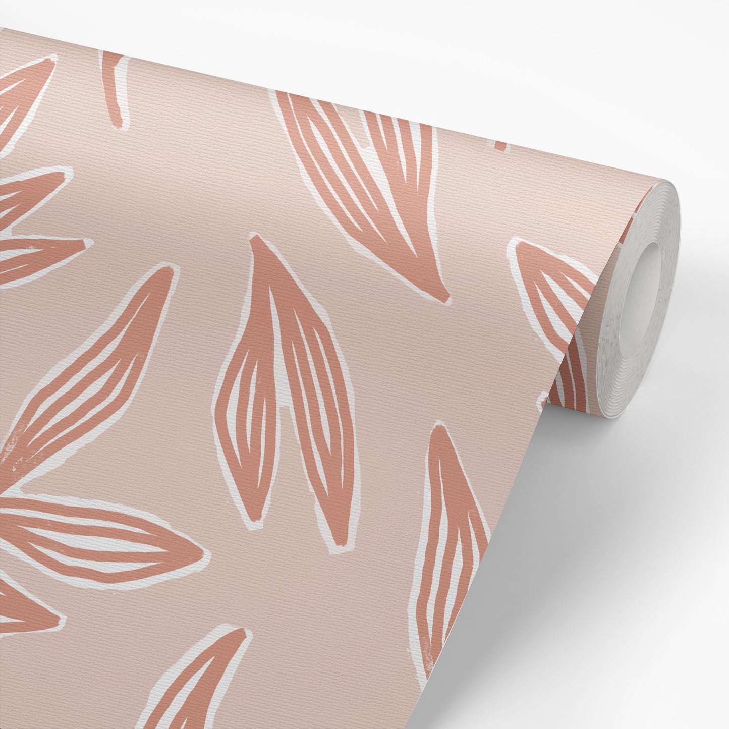 Sprigs Wallpaper - Rose Pink