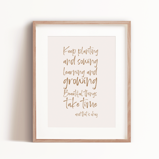 Beautiful Things Art Print