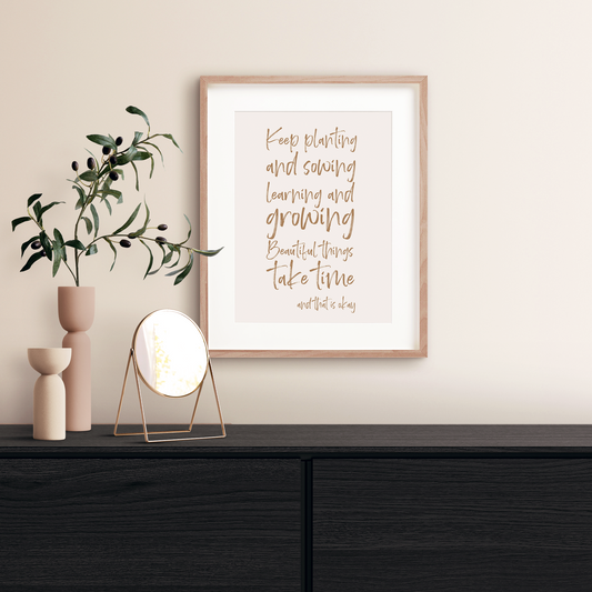 Beautiful Things Art Print