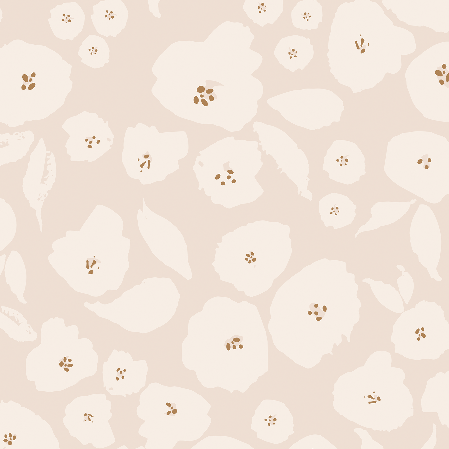 Floral Buds Wallpaper - Soft