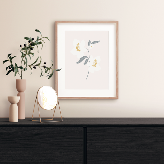 Crazy Peonies Art Print