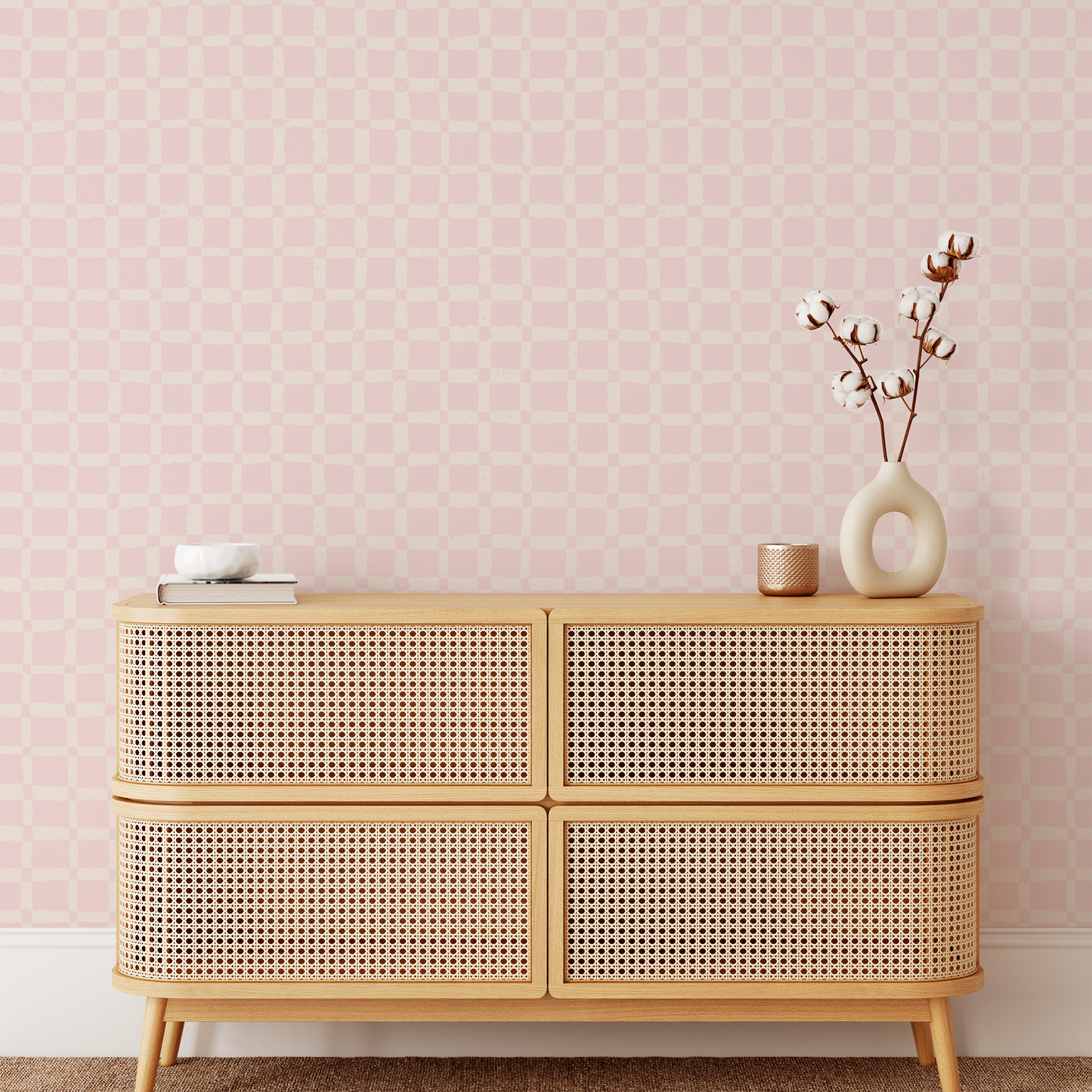 Plaids Wallpaper - Pink