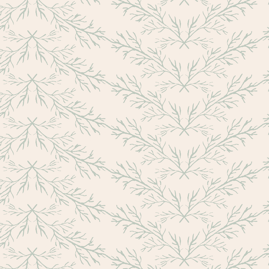 Tossed Branches Wallpaper - Sage