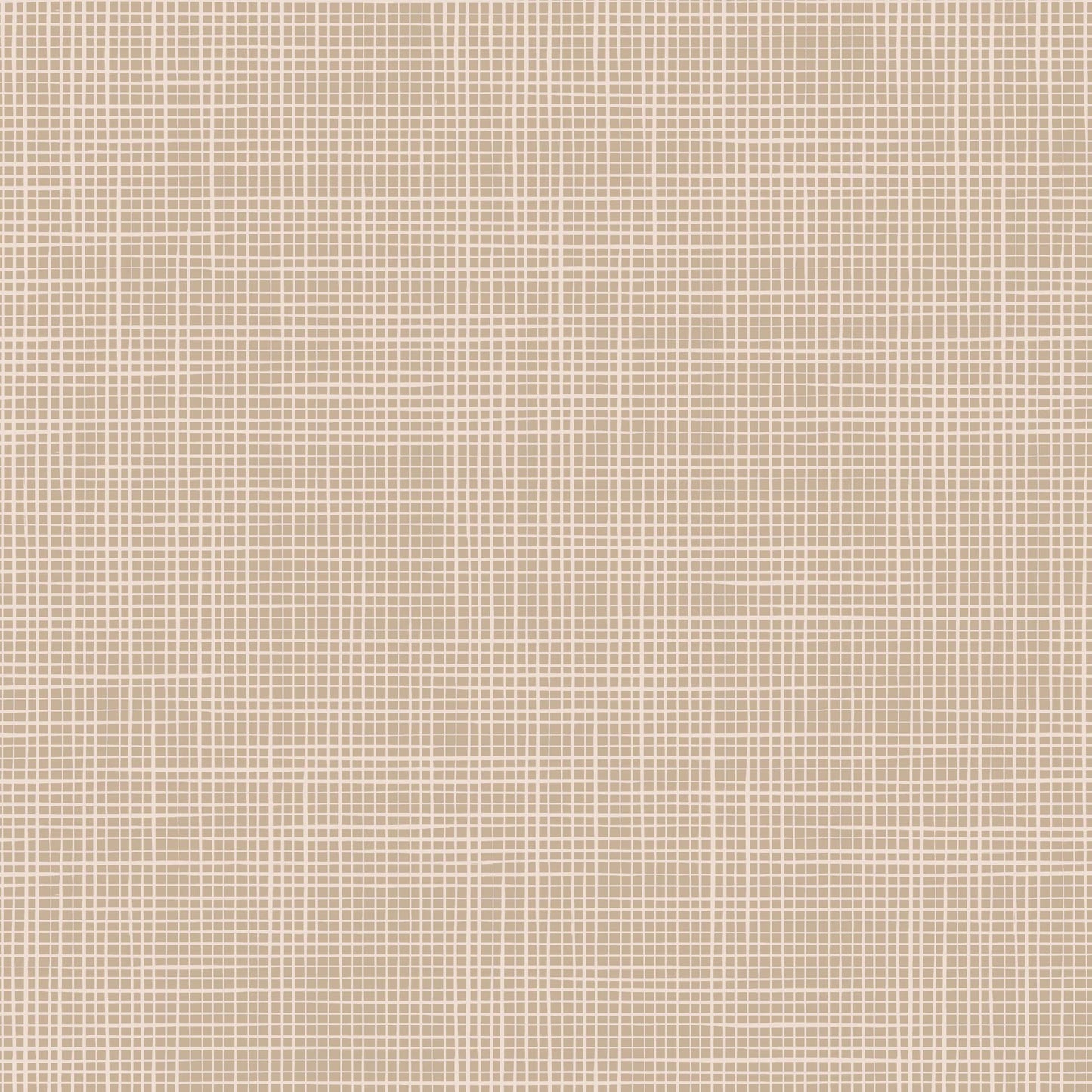 Burlap Fiber Wallpaper - Brown