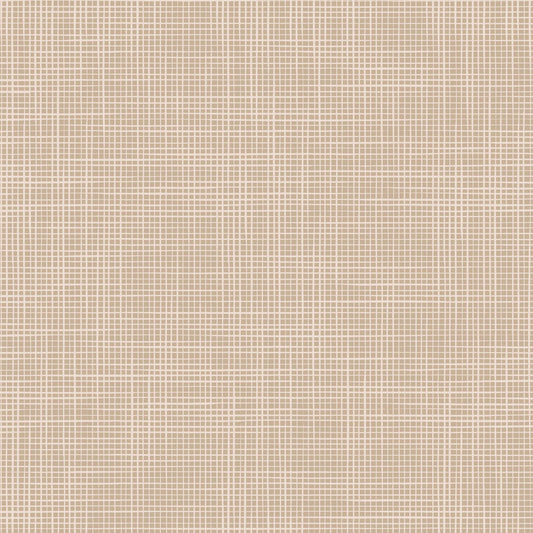 Burlap Fiber Wallpaper - Brown