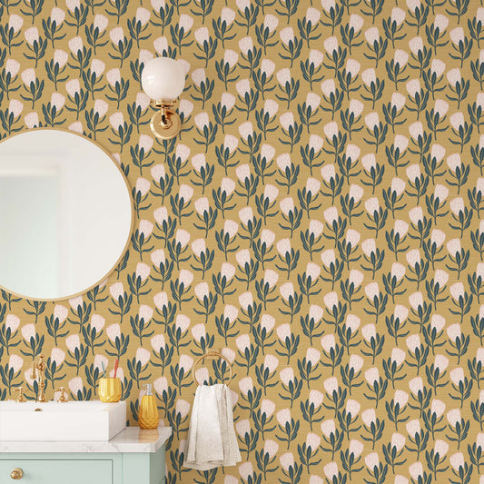 Darling Protea Wallpaper