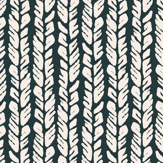Oak Grains Wallpaper - Teal