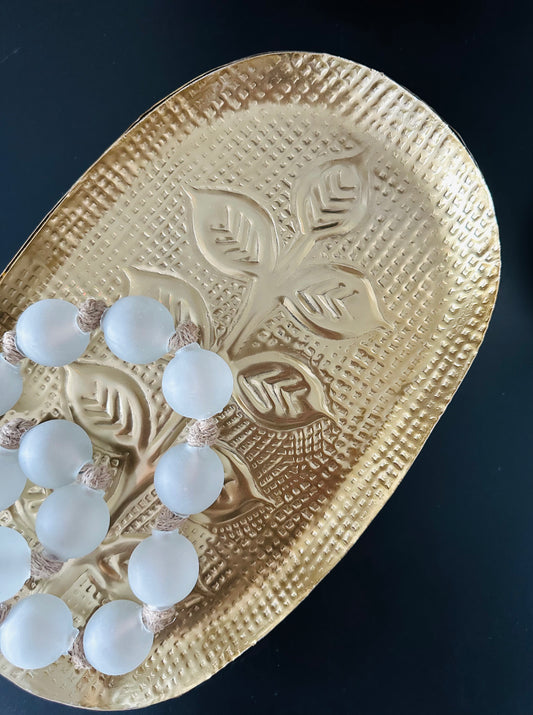 Gold Metal Tray