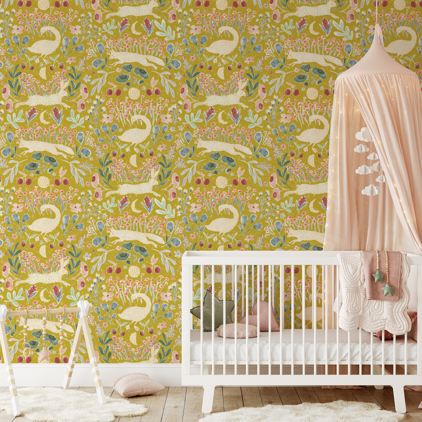 Sweet Dreams Wallpaper - Marigold