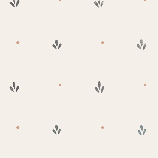 Delicate Dotty Wallpaper - Dark