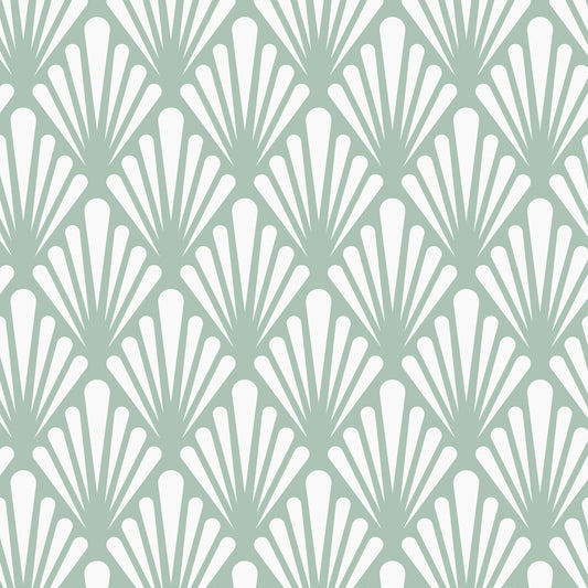 Marquee Wallpaper - Mint