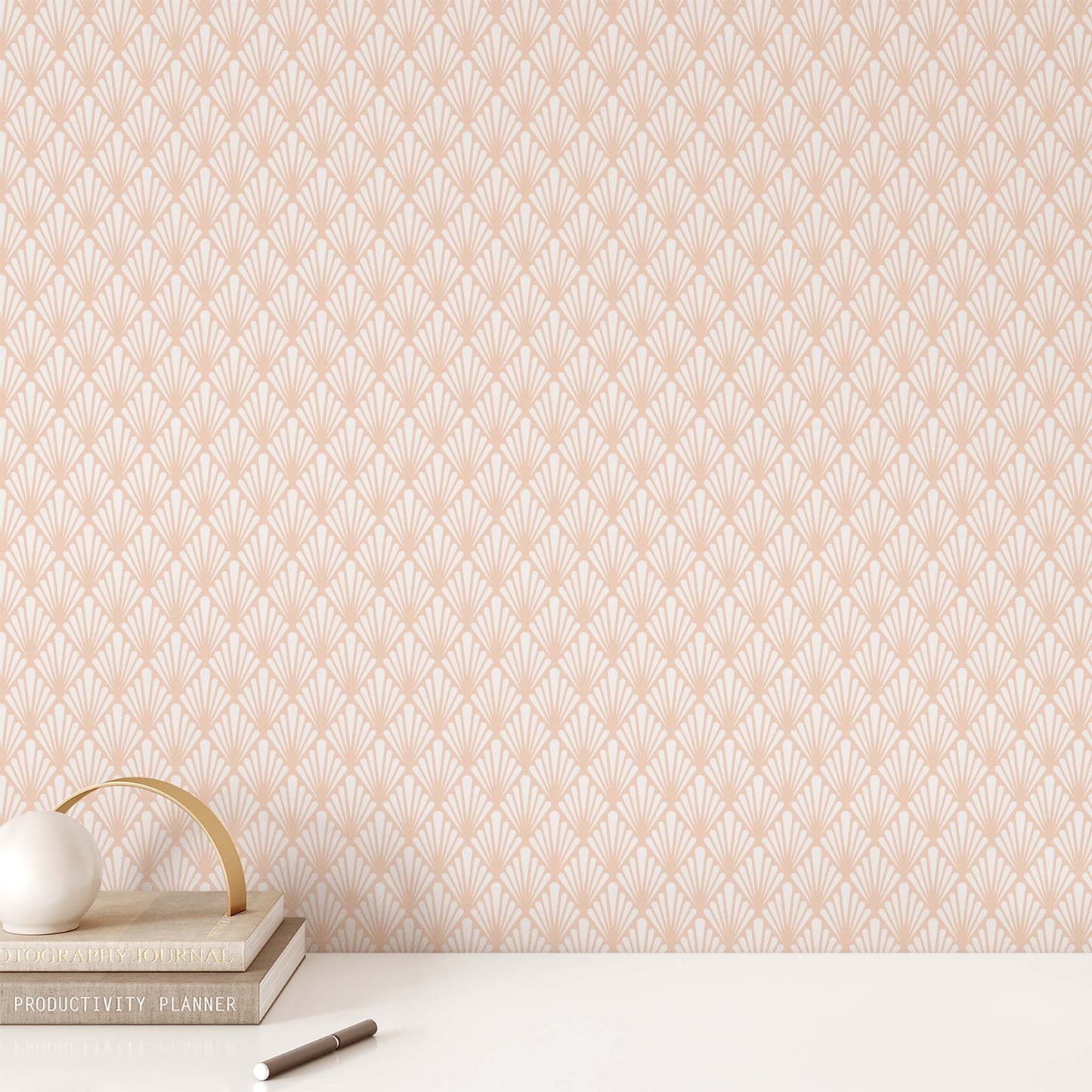 Marquee Wallpaper - Peach