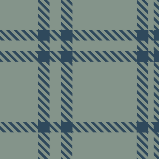 Classic Plaid Wallpaper - Green