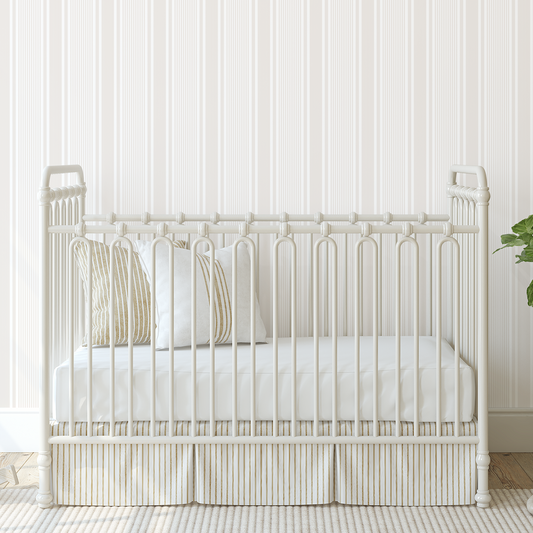 Classic Stripes Wallpaper - Linen