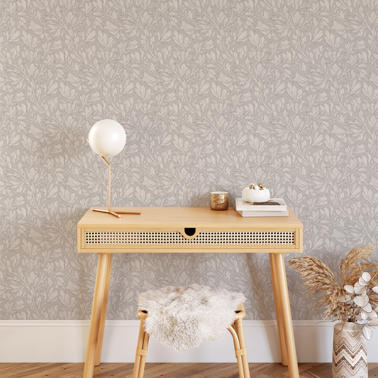 Olivia Wallpaper - Warm Greige