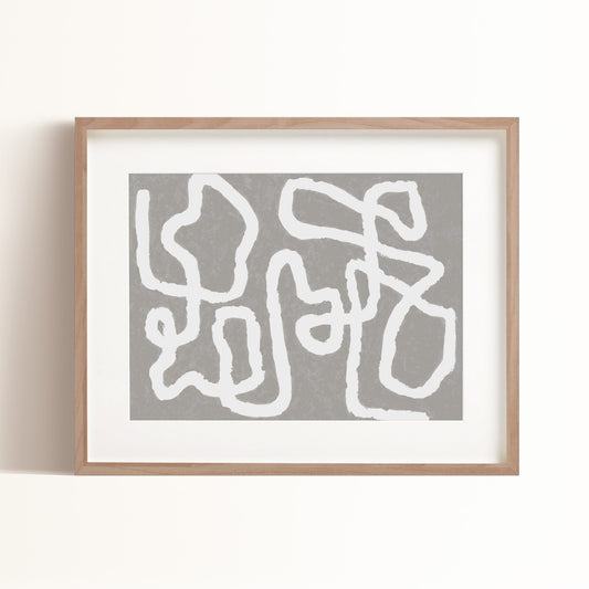 Morphic Art Print- Sand