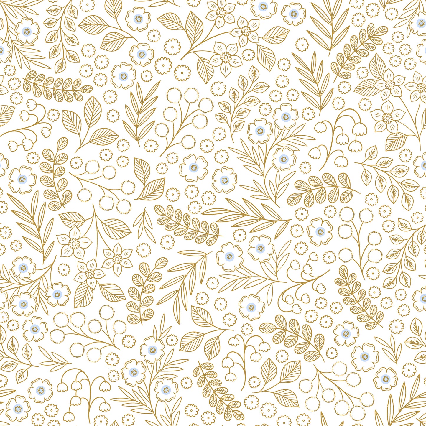 Fields Wallpaper - Gold