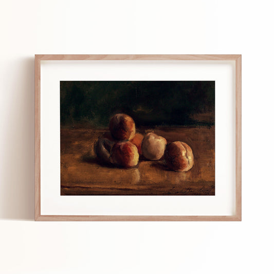 Peaches Art Print