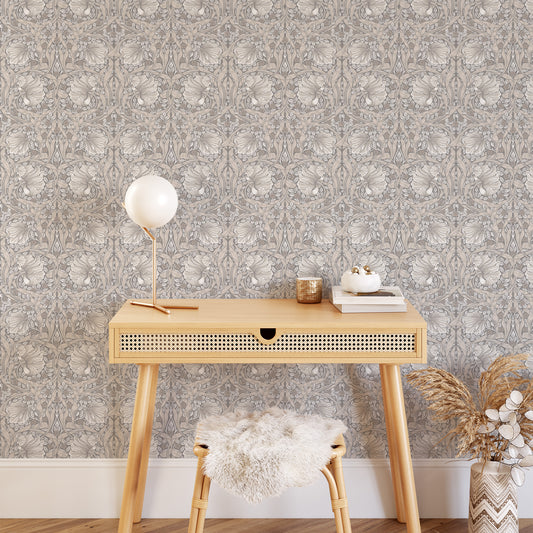 Pimpernel Wallpaper - Taupe