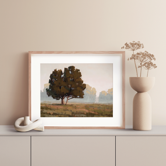 Misty Dawn Art Print