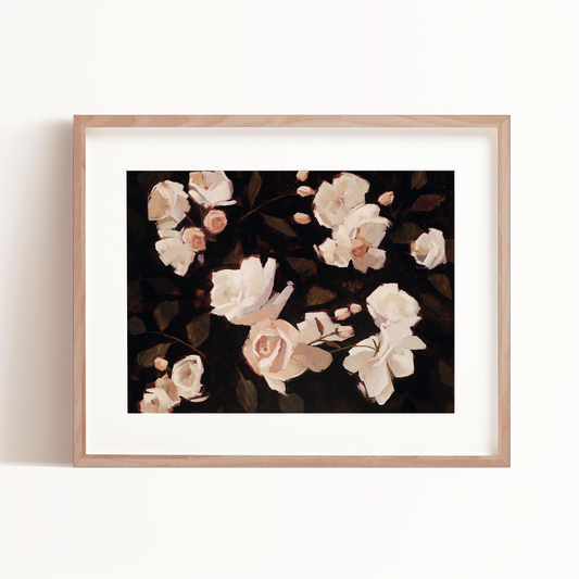 Tangle of Roses Art Print