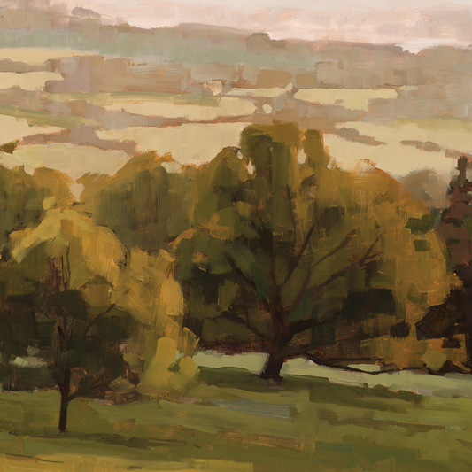 Verdant Countryside Wallpaper Mural