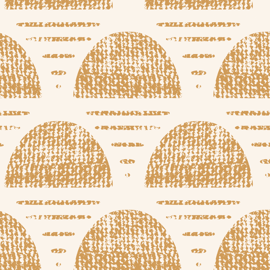 Rising Sun Wallpaper - Orange