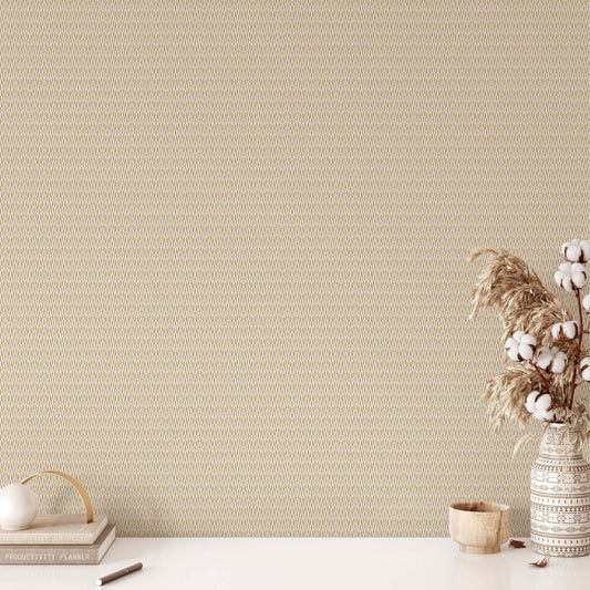 Bamboo Wallpaper - Gold