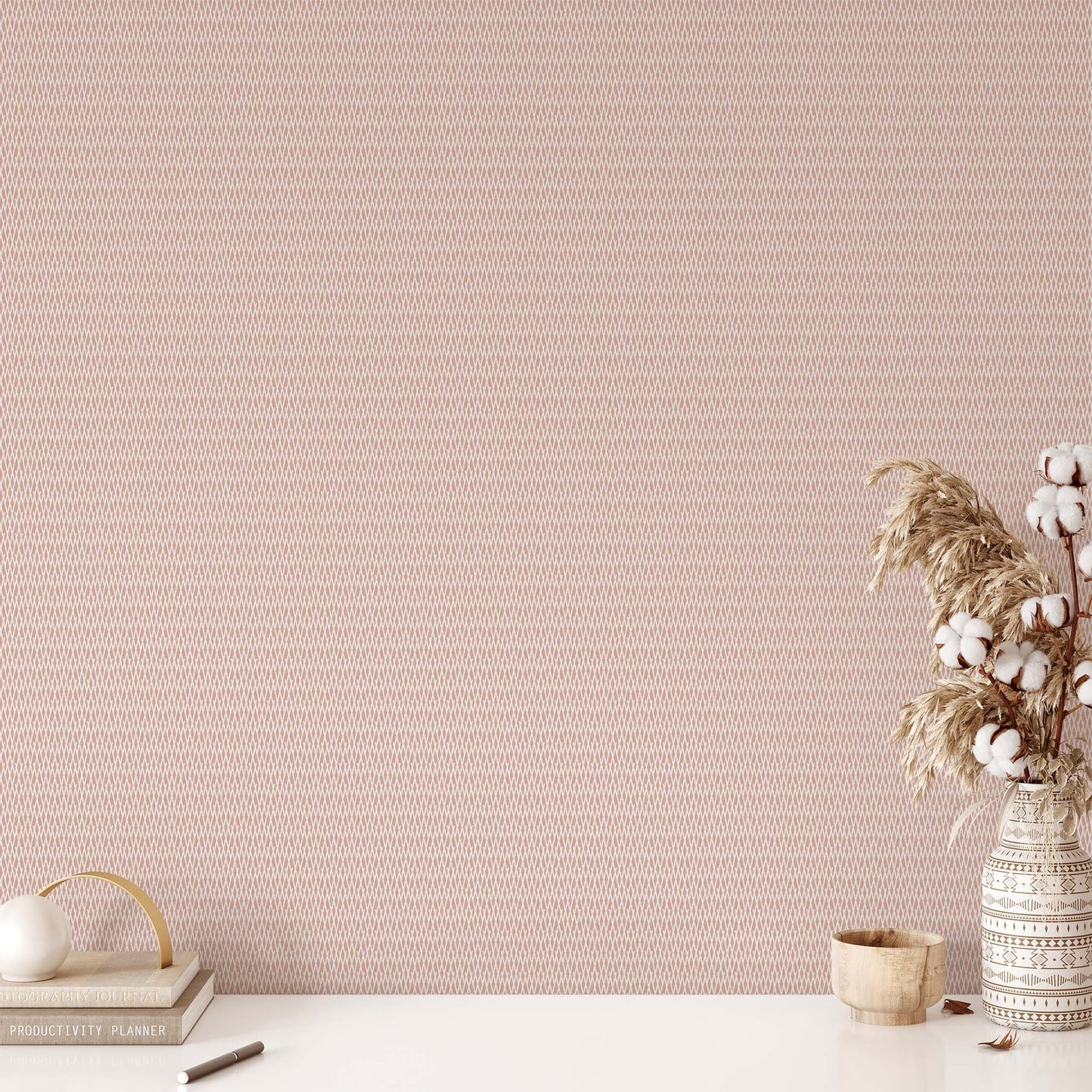 Bamboo Wallpaper - Pink