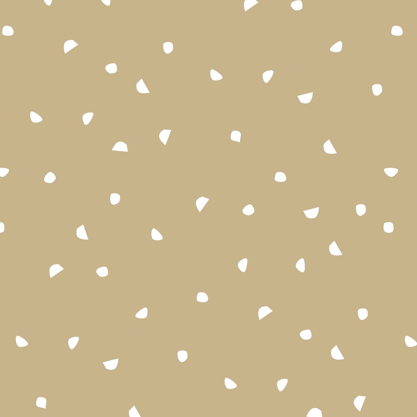 Confetti Dots Wallpaper - Gold