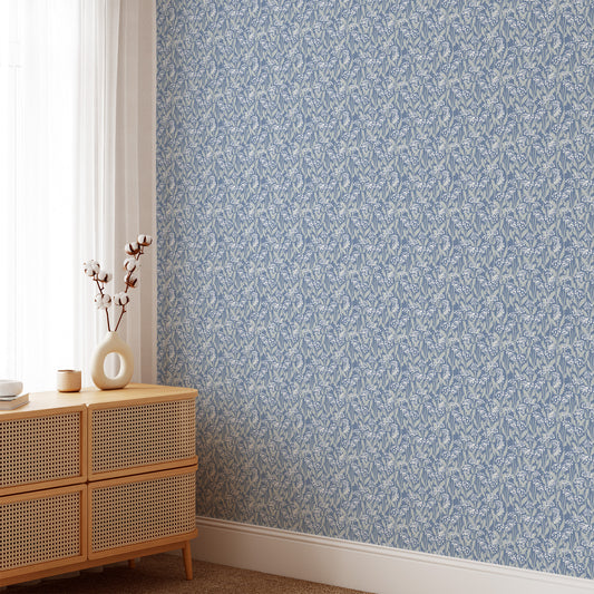 Wilderness Wallpaper - Blue