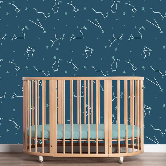 Guide the Way Wallpaper - Teal