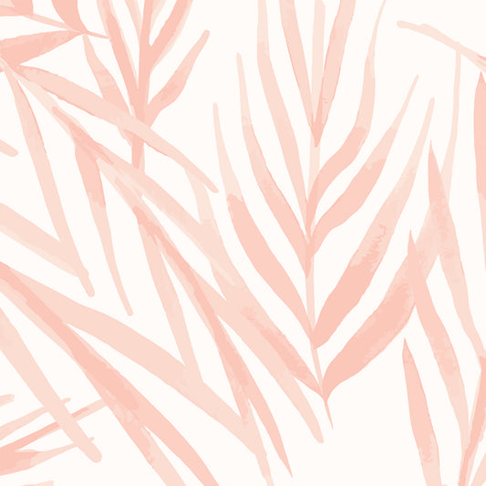 Foxtail Ferns Wallpaper - Pink