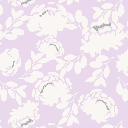 Roses Wallpaper - Lilac