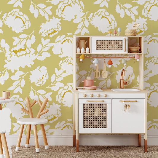 Roses Wallpaper - Yellow