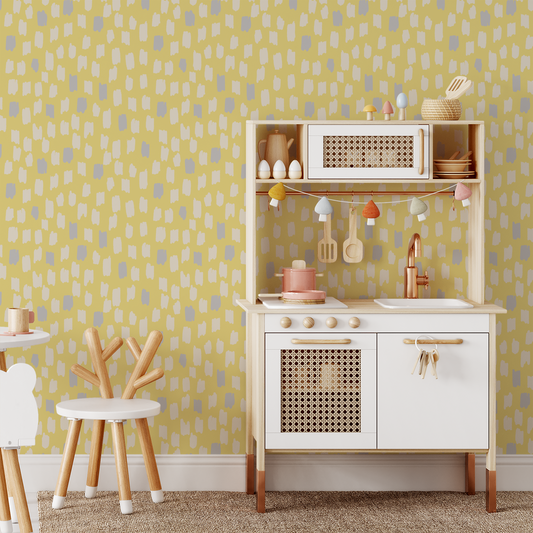 Confetti Wallpaper - Yellow