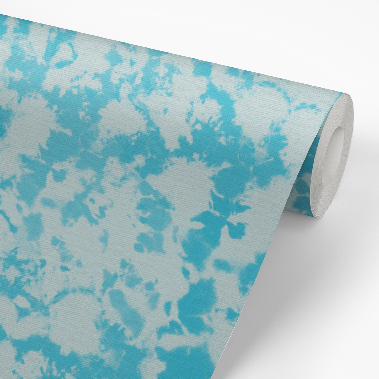Tie Dye Wallpaper - Blue/Gray