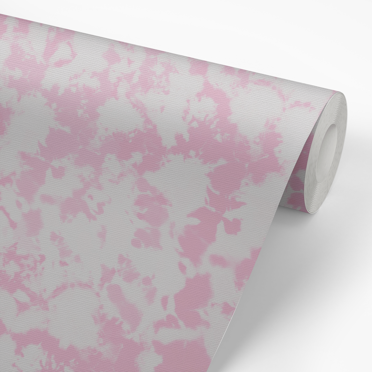 Tie Dye Wallpaper - Pink Gray