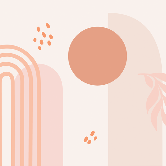 Boho Sunny Mural - Pink