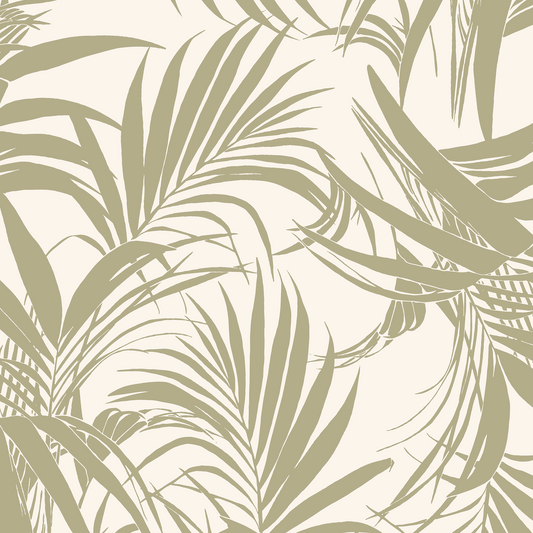 Tropics Wallpaper - Tropics Tan/Green