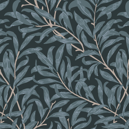 Willow Branches Wallpaper - Slate
