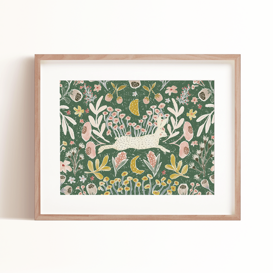 Sweet Dreams Art Print - Viridescent Green