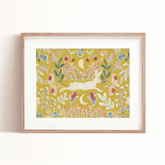 Sweet Dreams Art Print - Marigold