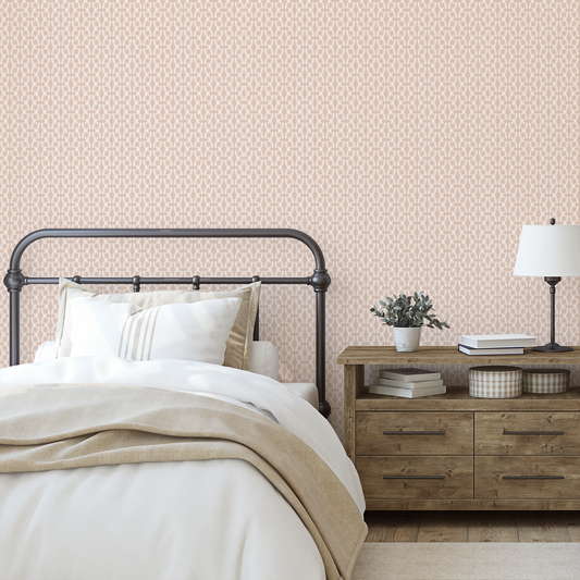 Belle Wallpaper - Blush