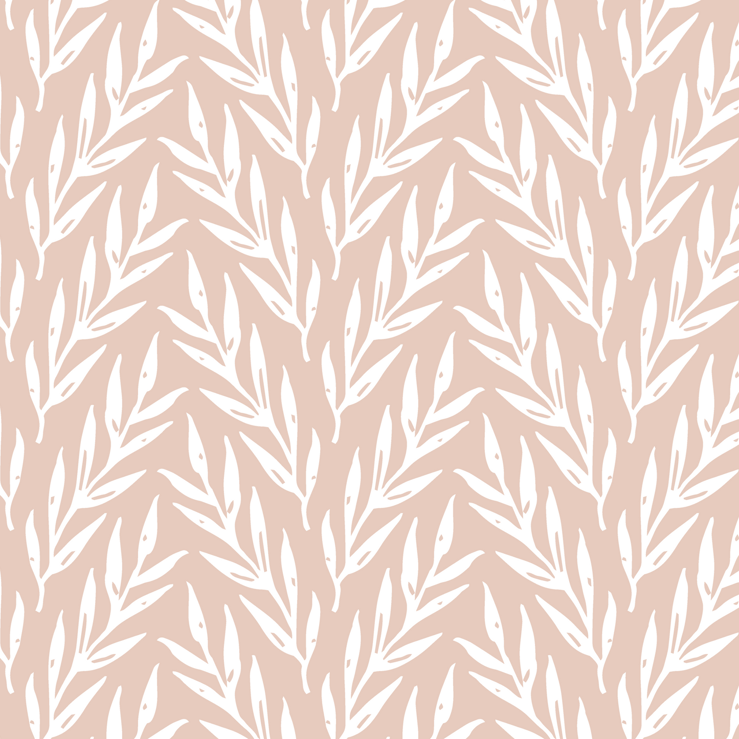 Ivy Wallpaper - Blush
