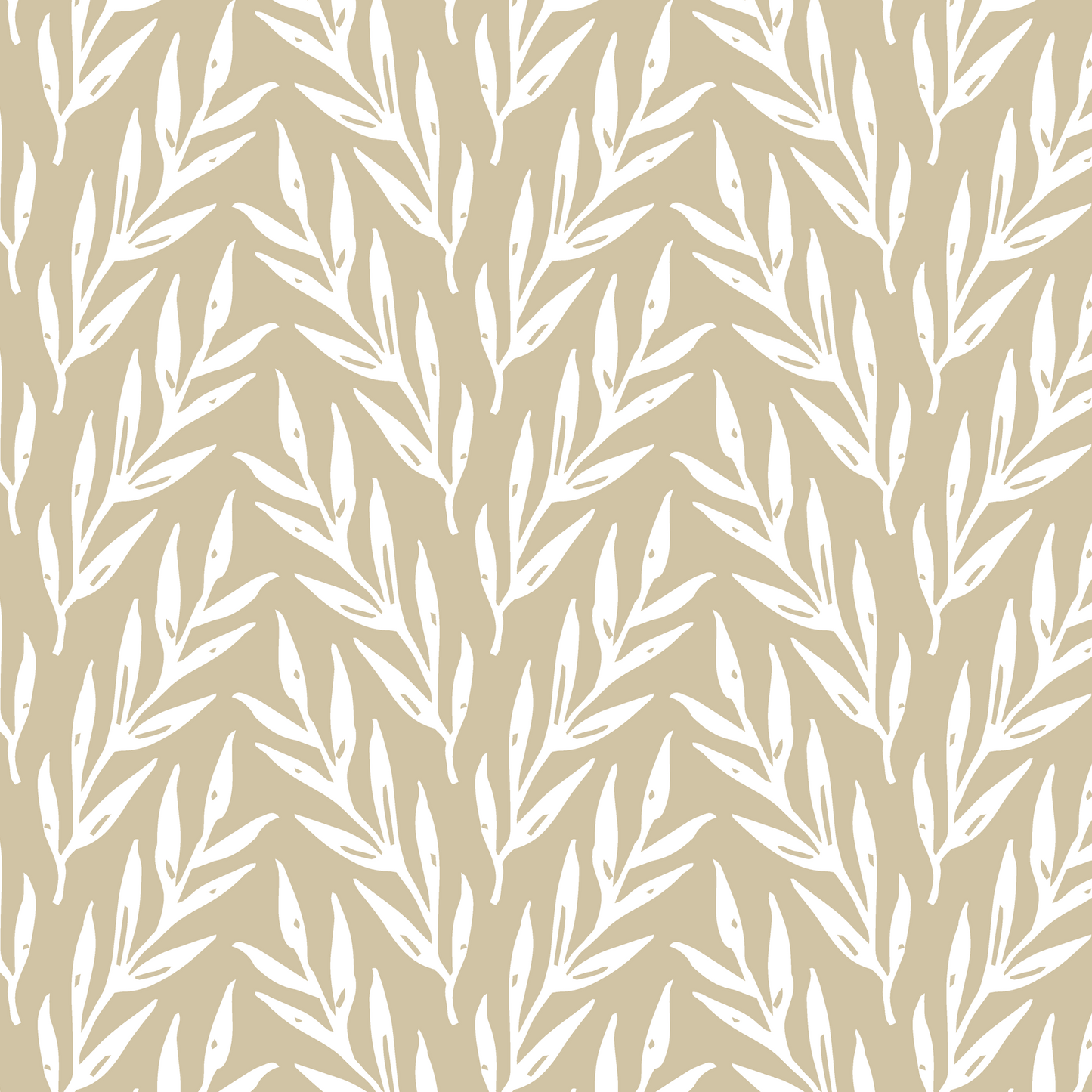 Ivy Wallpaper - Gold