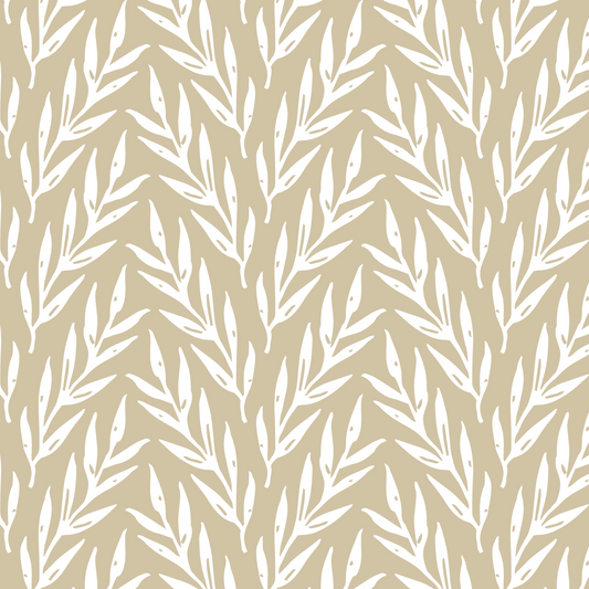 Ivy Wallpaper - Gold