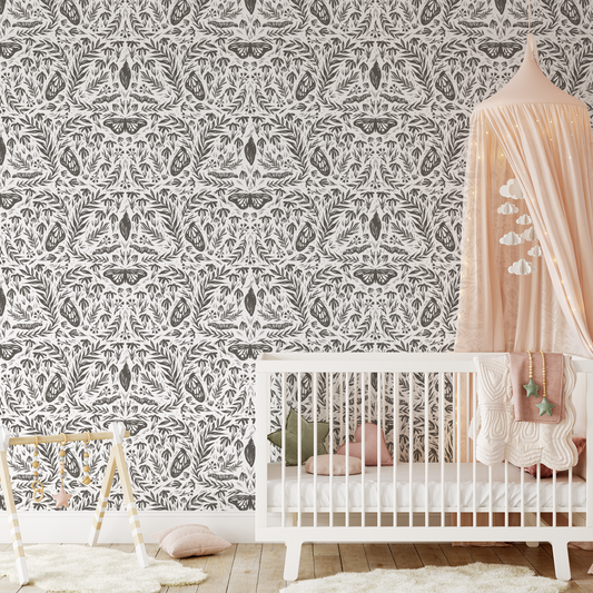 Metamorphosis Wallpaper - Espresso